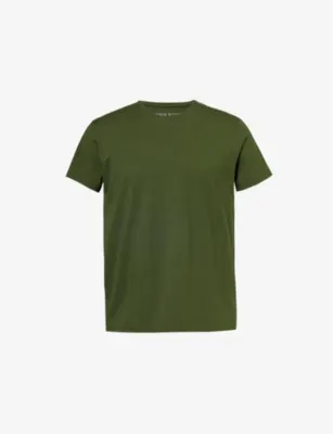 DEREK ROSE Basel 15 crewneck short-sleeve stretch-jersey T-shirt
