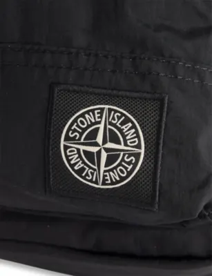 STONE ISLAND Brand-Patch Shell Cross Body Bag detail 3