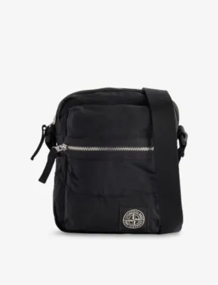 STONE ISLAND Brand-Patch Shell Cross Body Bag