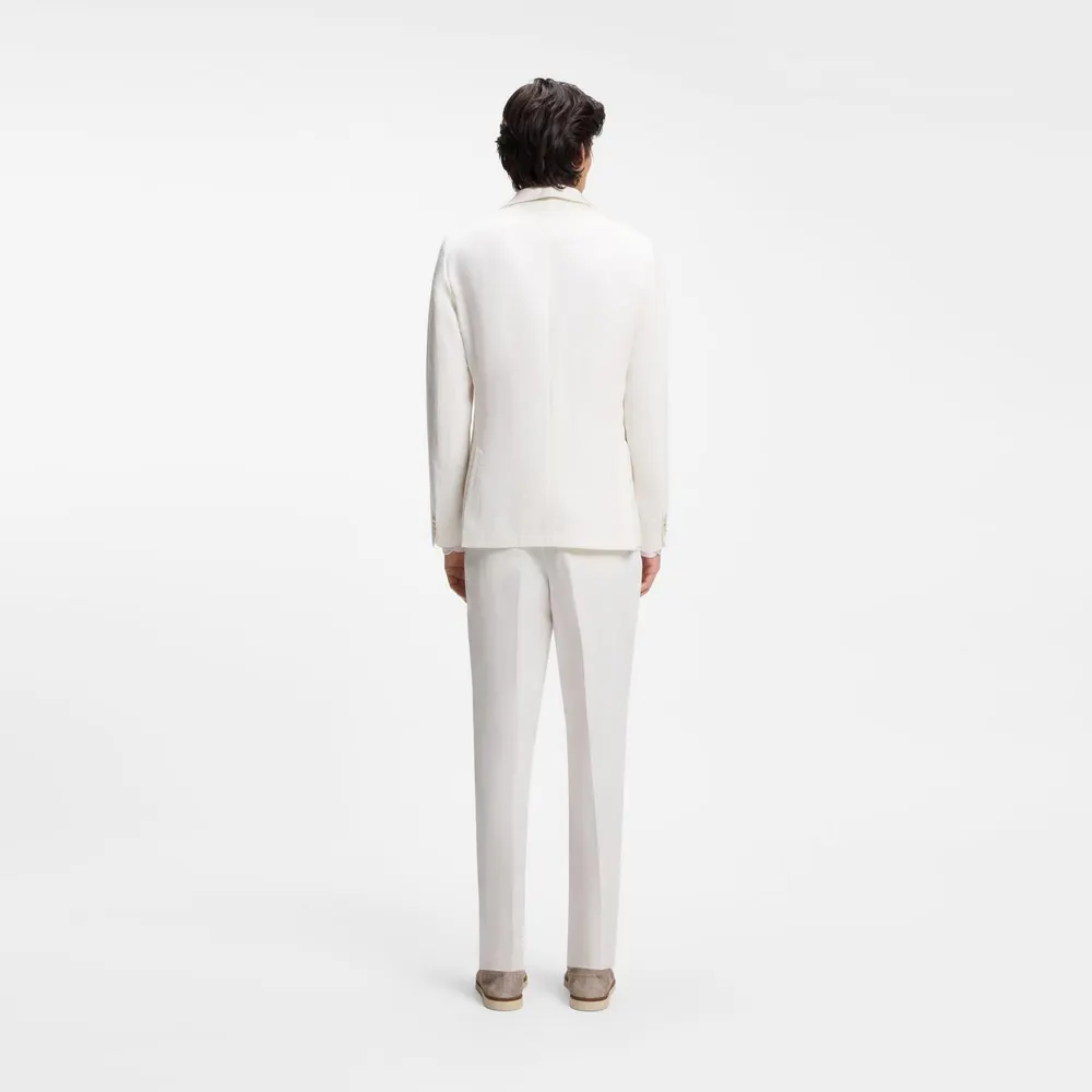 Boss Men's Blazer in Open White 118, additional product view 3
