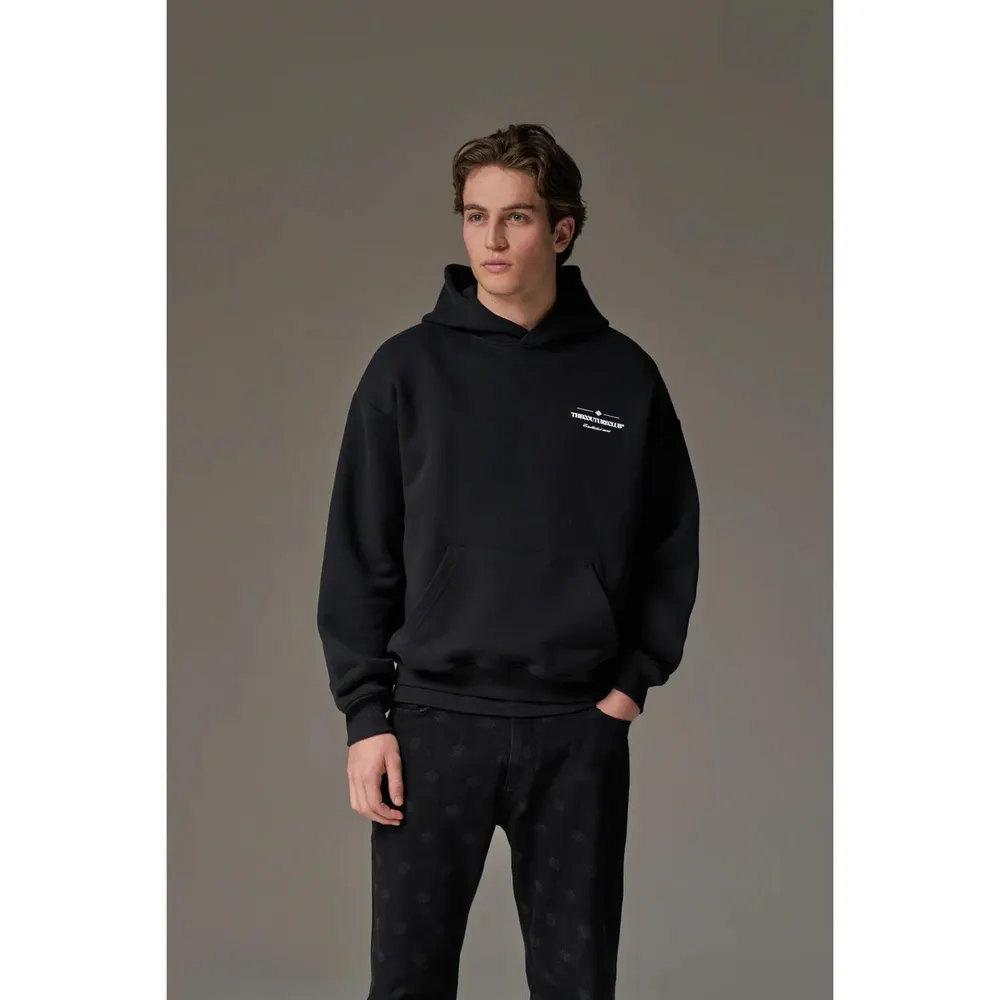 The Couture Club Men's Copyright Over the Head Oversized-Fit Hoodie detail 3