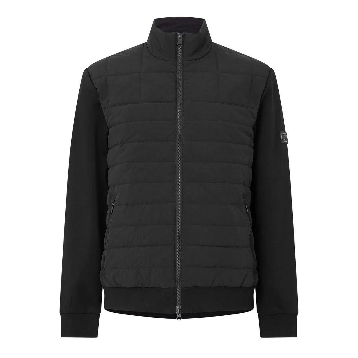 Barbour International Men's Collins Baffle Hybrid Jacket