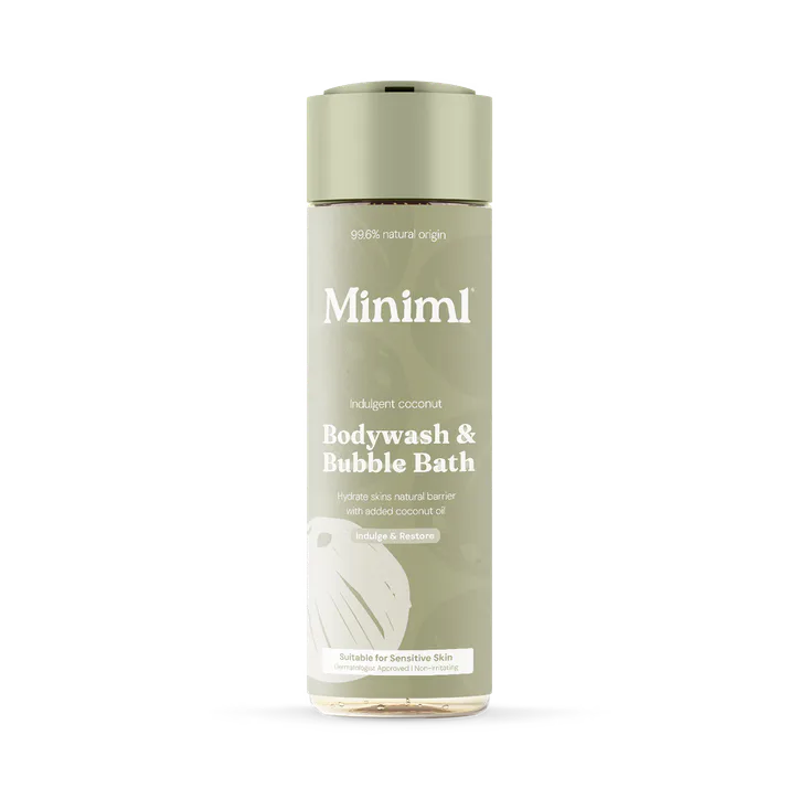 Miniml Body Wash & Bubble Bath Indulgent Coconut 400ml