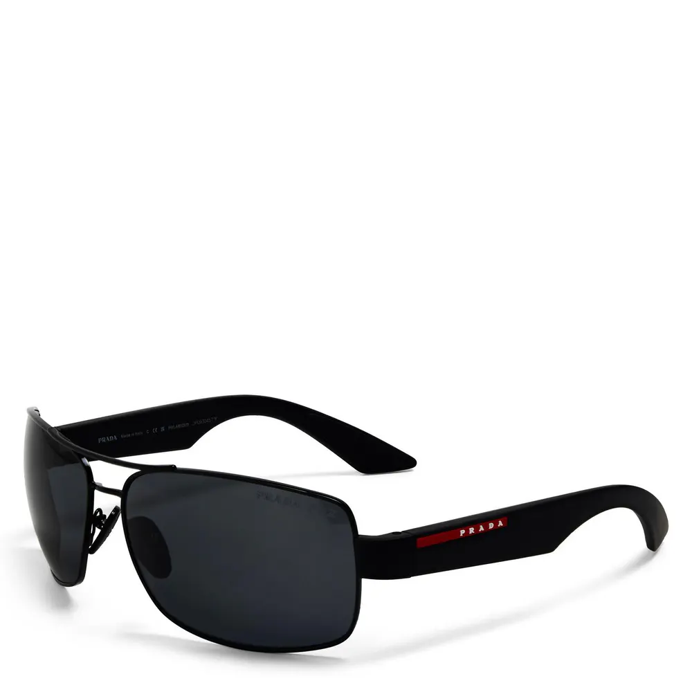 Prada Men's 0PS 50ZS Wrap Sunglasses