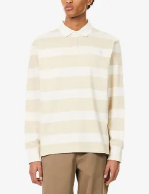 THE NORTH FACE Rugby Embroidered-Logo Cotton Polo Shirt detail 3
