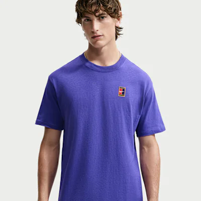 Nike NikeCourt Men's Max90 Tennis T-Shirt - Dark Concord