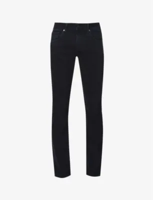 7 FOR ALL MANKIND Slimmy Taper Luxe Performance mid-rise stretch-denim jeans
