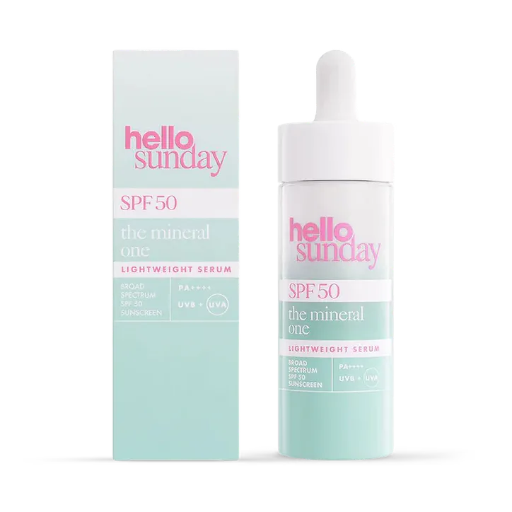 Hello Sunday The Mineral One - Lightweight Serum Spf50 30ml