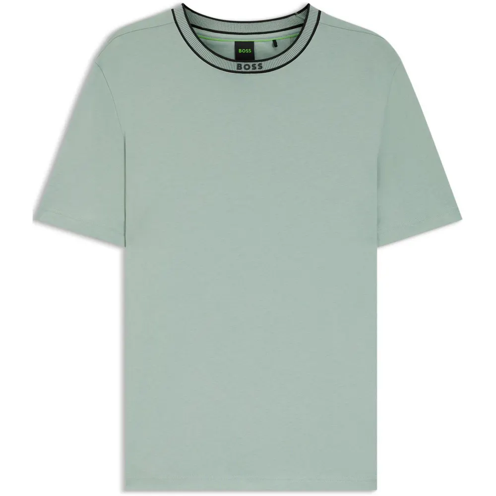 Boss Tee 5 10276616 01 T-Shirt Mens in Open Green 357 – Clothing