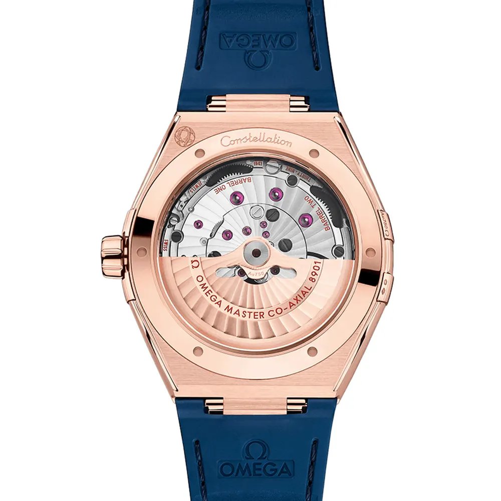 Omega Constellation Co-Axial Master Chronometer 41mm Mens Watch Rose Gold detail 2