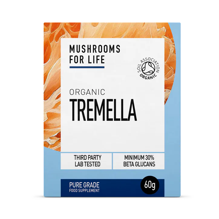 Mushrooms For Life Organic Tremella Pure Grade Extract Powder 60g