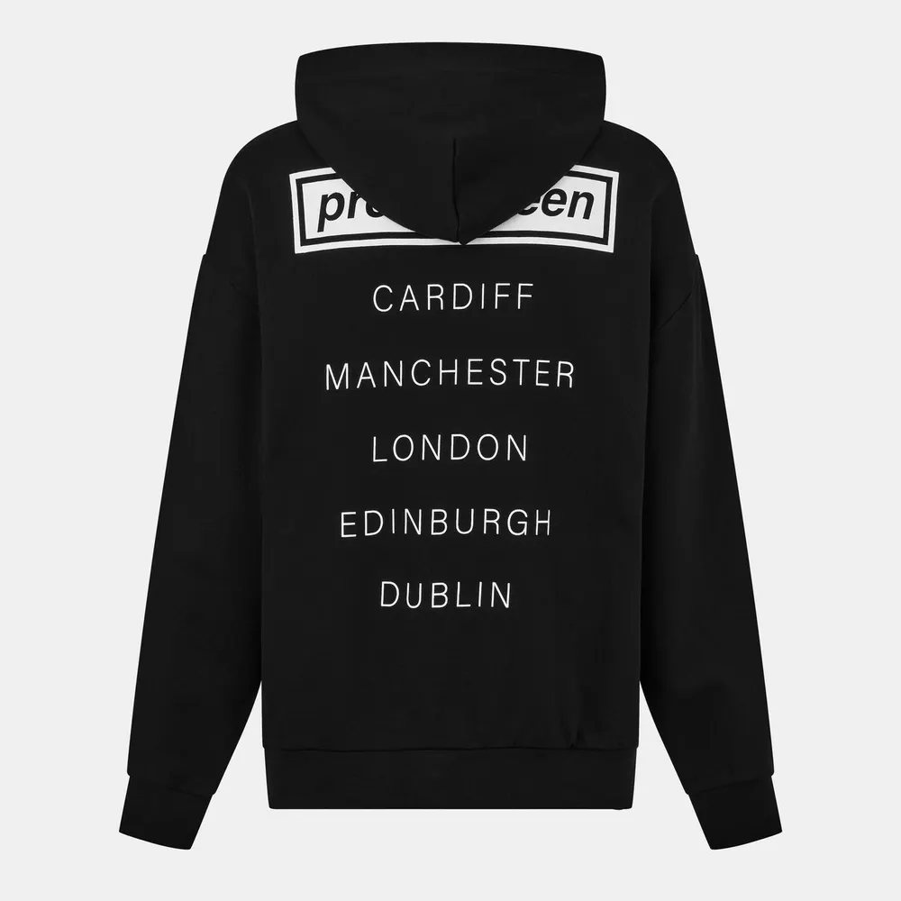 Pretty Green Men's PG Live Forever Hoodie detail 2