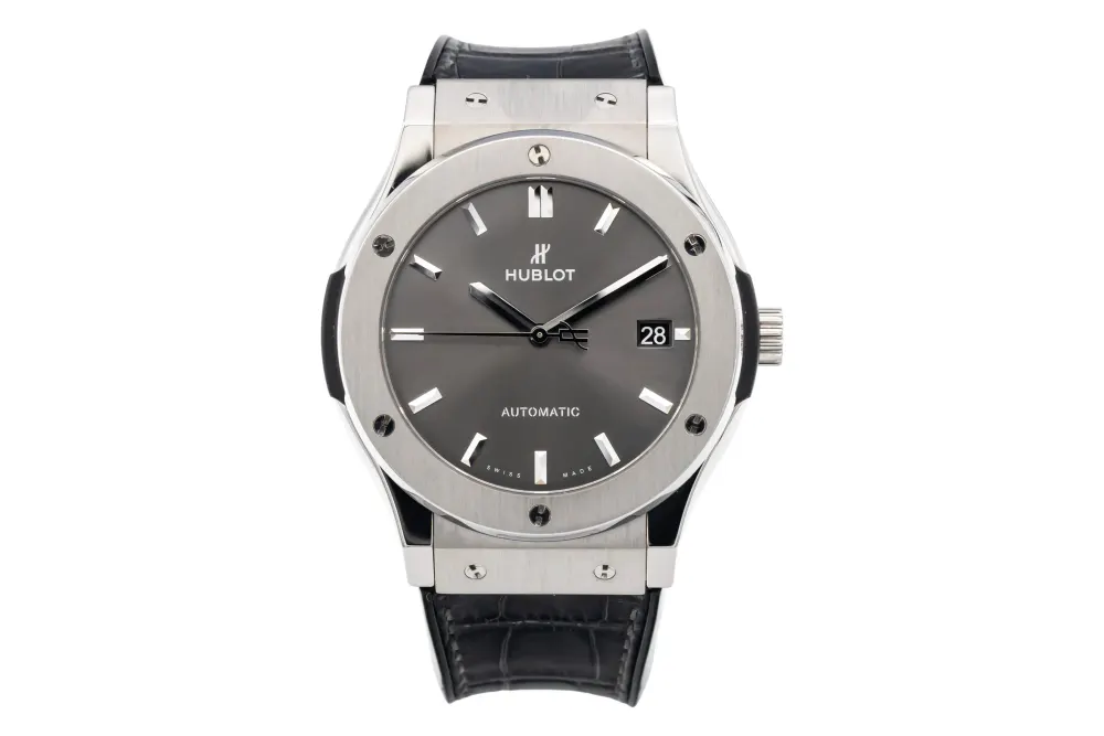 Hublot Classic Fusion 511.NX.7071.LR — 2019 — Very good in Grey Baton – Pre-owned watches
