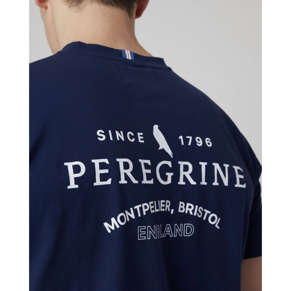 Peregrine Peregrine Graphic T-Shirt in Navy, additional product view 3