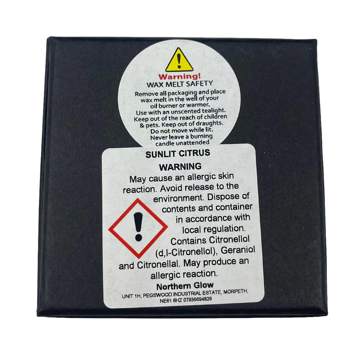 Northern Glow Scented Wax Melt Sunlit Citrus 90 g, additional product view 2