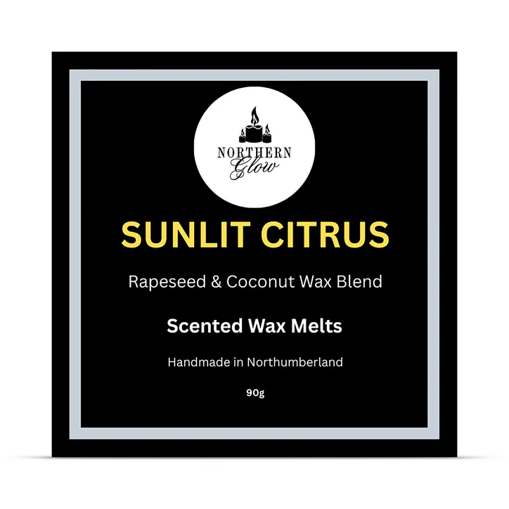 Northern Glow Scented Wax Melt Sunlit Citrus 90 g – Beauty > Aromatherapy & Home > Homeware > Home Fragrance