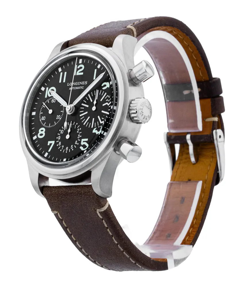 Longines Heritage Avigation L2.816.4.53.2 — 2018 — Excellent detail 2