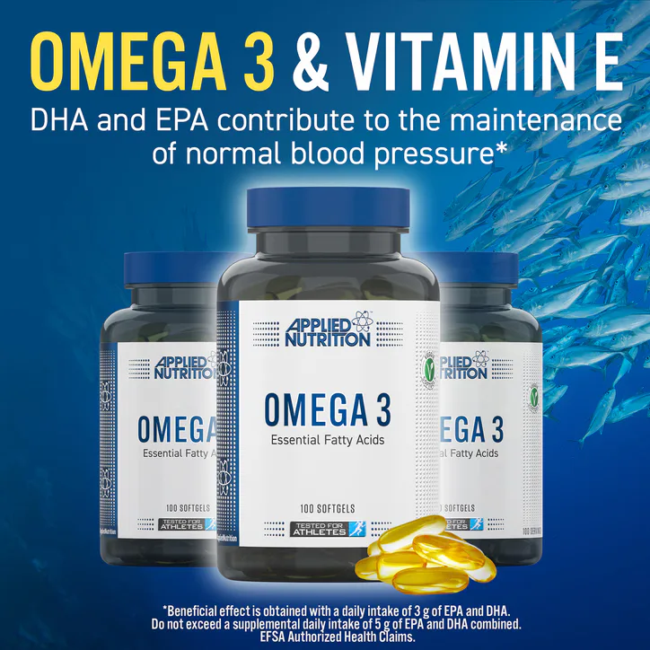 Applied Nutrition Omega 3 100 Softgels detail 2