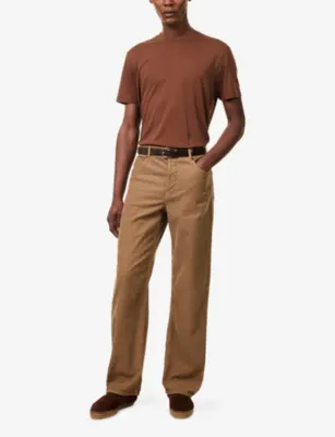 TOM FORD Crew-Neck Short-Sleeve Cotton-Blend T-Shirt detail 2