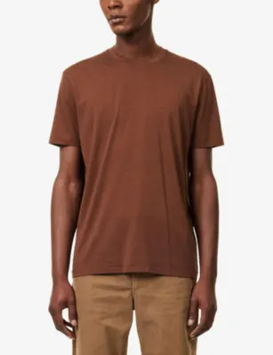 TOM FORD Crew-Neck Short-Sleeve Cotton-Blend T-Shirt detail 3