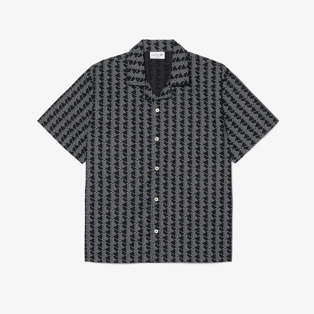 Lacoste Men's Nightshirt in Black 6ZW – Clothing
