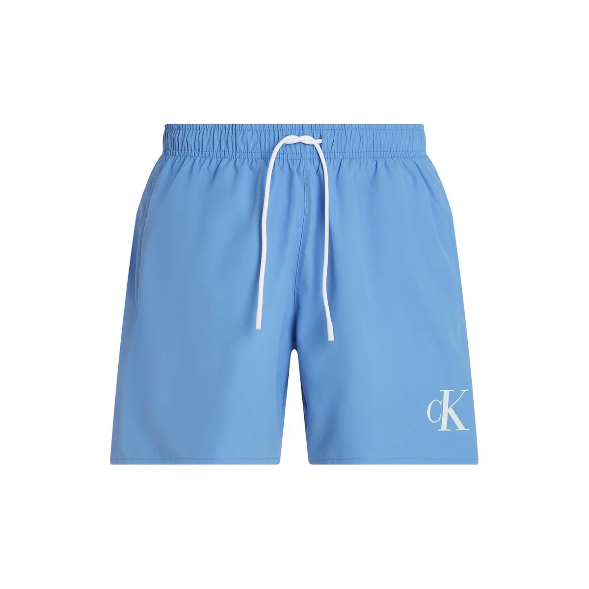 Calvin Klein Men's Medium Drawstring Quick-Drying Mid-Length Swim Shorts