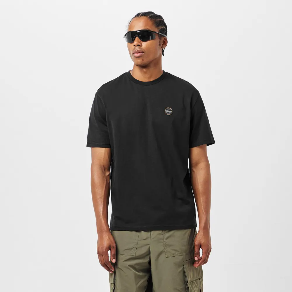 Napapijri Badge Short Sleeve T-Shirt Mens detail 3