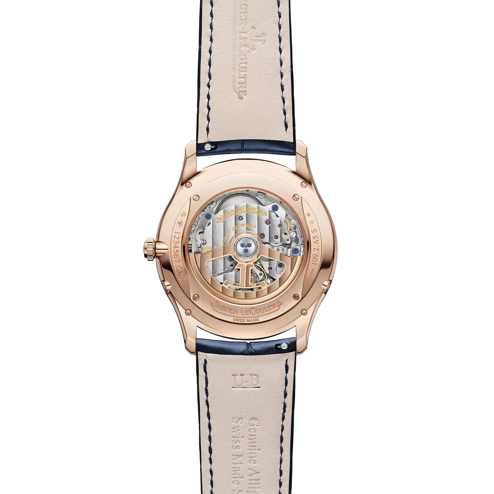 Jaeger-LeCoultre Master Ultra Thin Moon 39mm Mens Watch Navy in Blue, additional product view 2