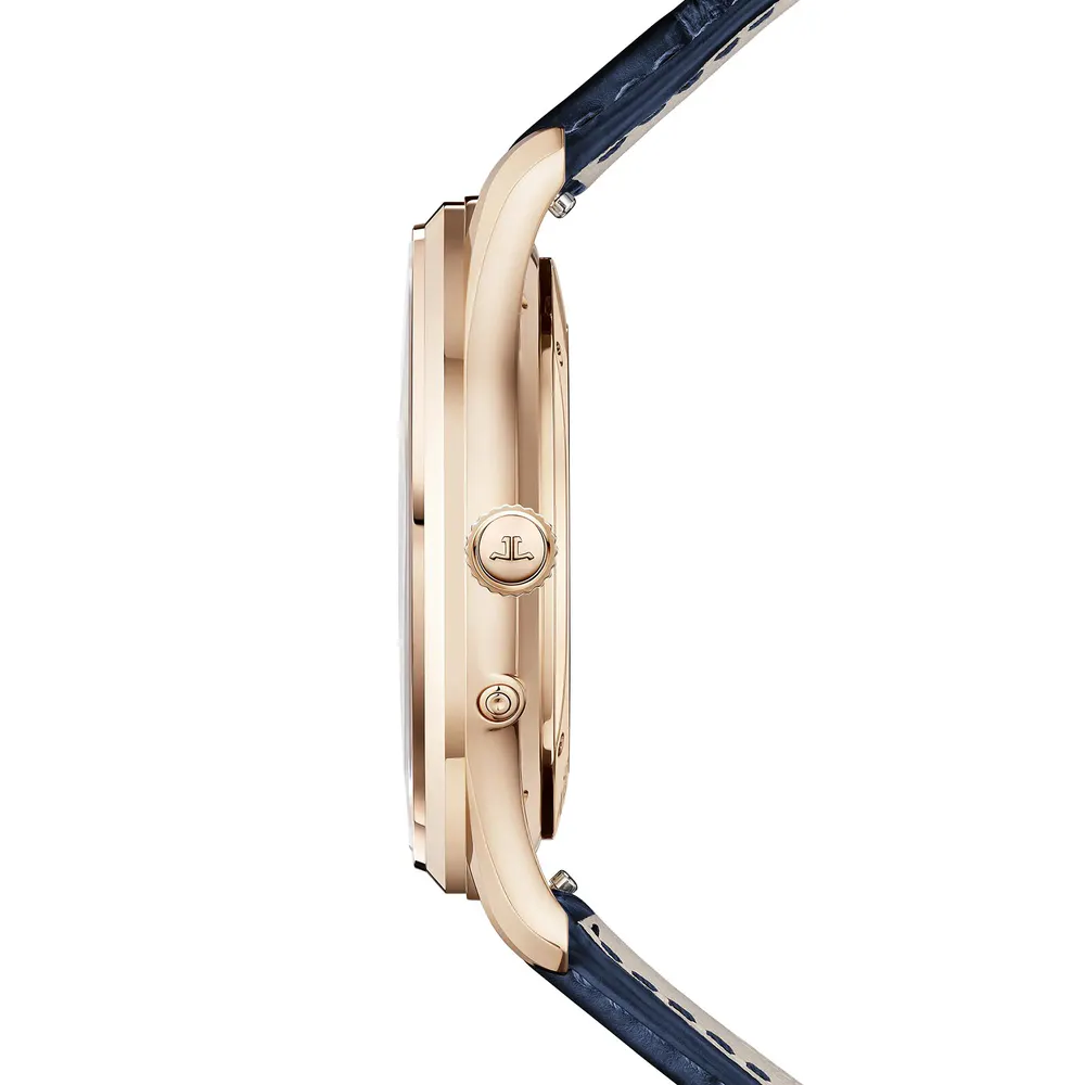 Jaeger-LeCoultre Master Ultra Thin Moon 39mm Mens Watch Navy in Blue, additional product view 3