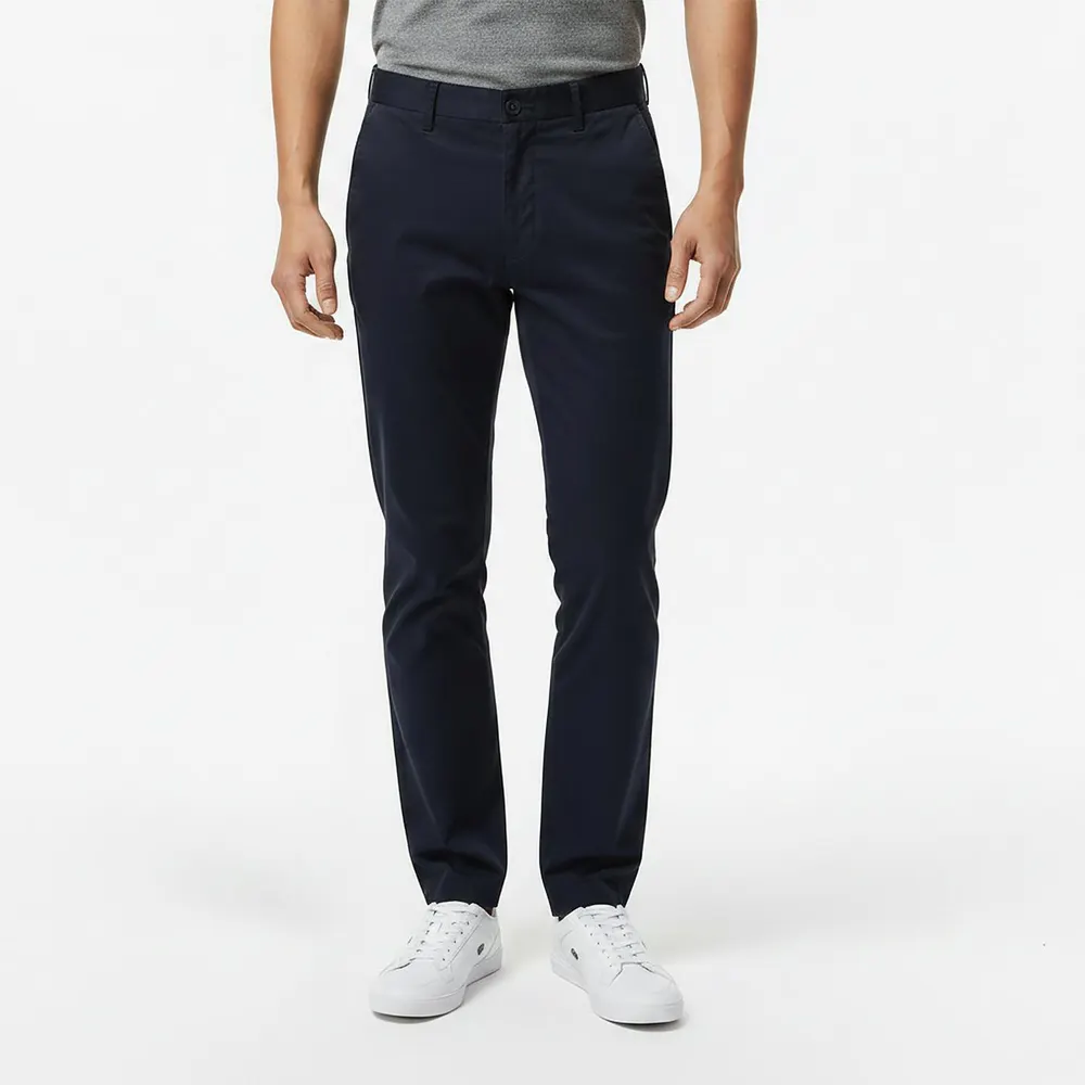 Lacoste Men's Cotton Slim Chinos in Abysm HDE, additional product view 3