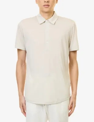 ORLEBAR BROWN Tailored-Fit Merino-Wool Jersey Polo Shirt detail 3