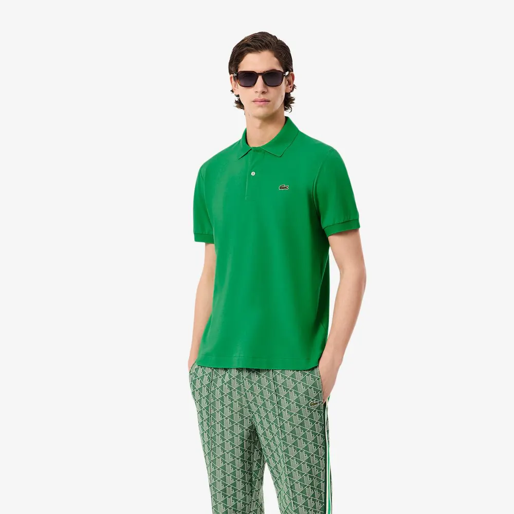Lacoste L.12.12 Light Polo Shirt in Green, additional product view 3