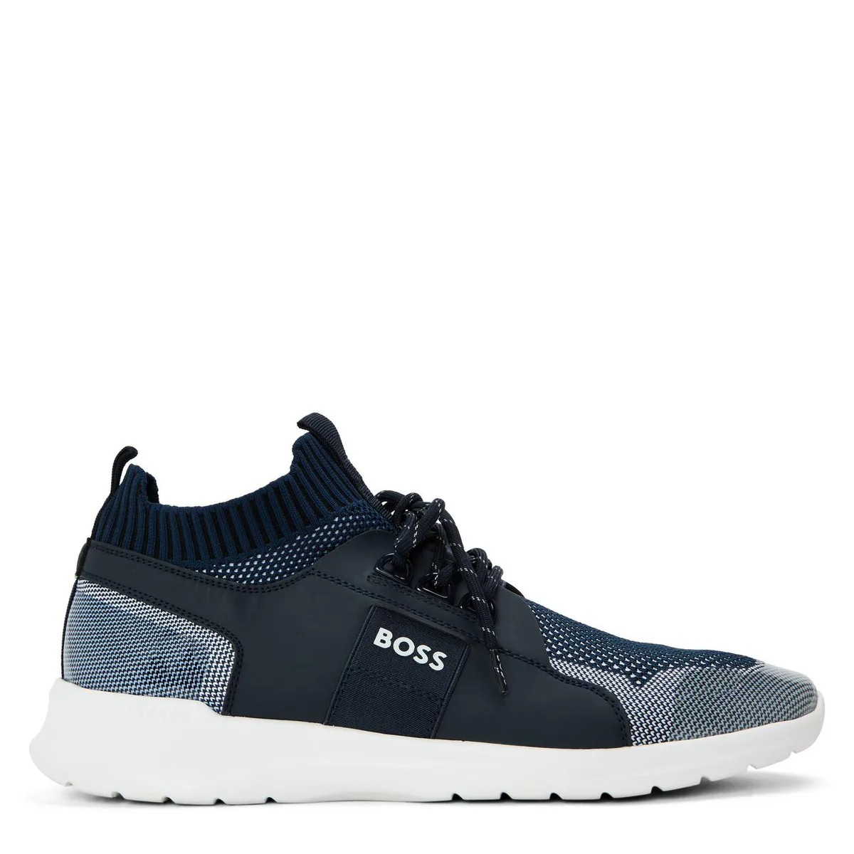 Boss Men's Extreme Knitted Classic Low-Top Trainers