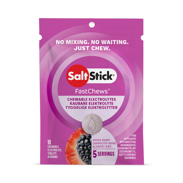 Saltstick Fastchews Mixed Berry 10 Chewables Tablets