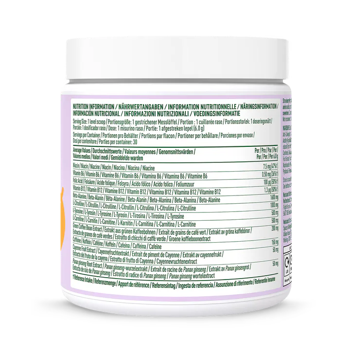 Bloom Pre-Workout Strawberry Mango 186g detail 2