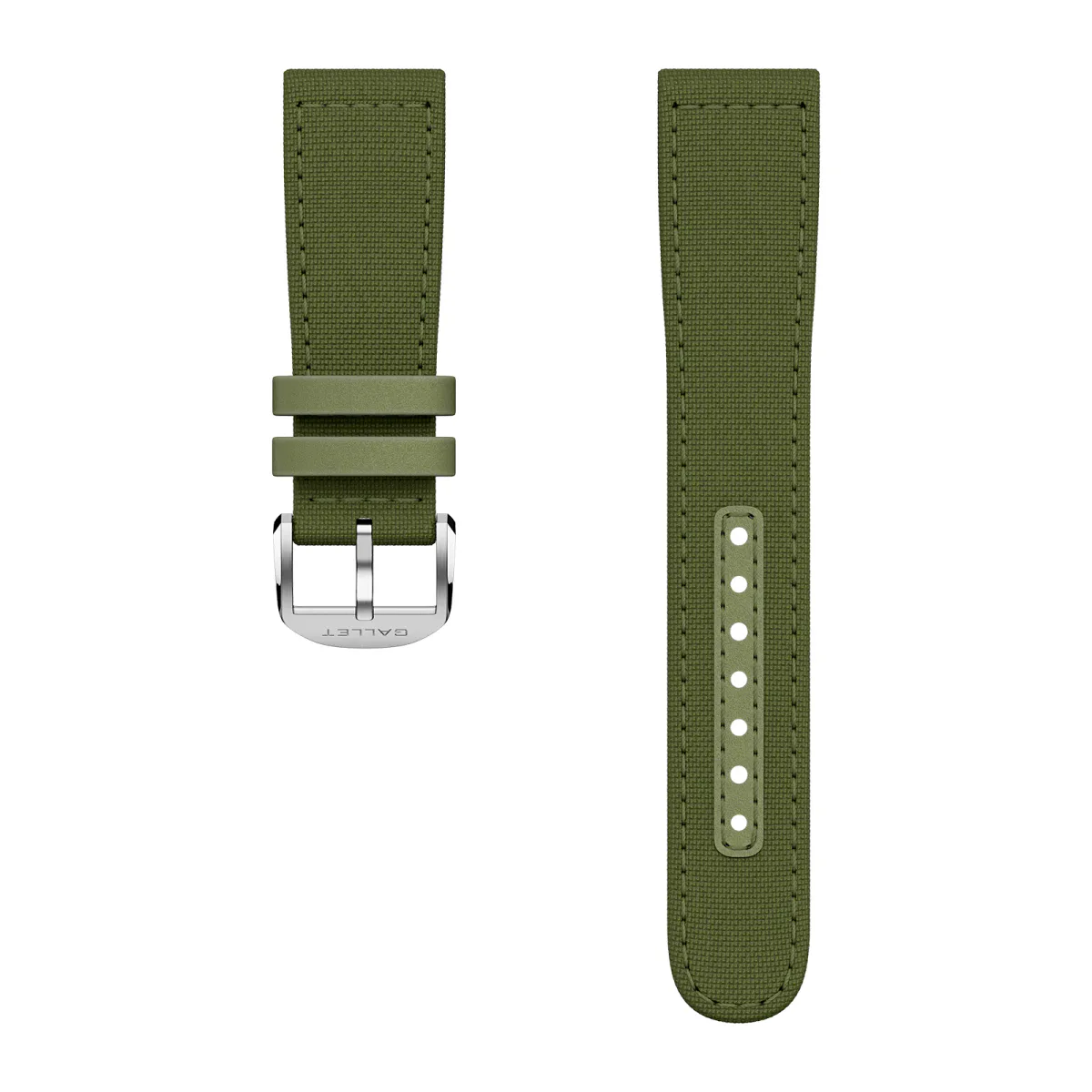 Gallet Green Fabric Strap - Standard Length 16cm-19cm