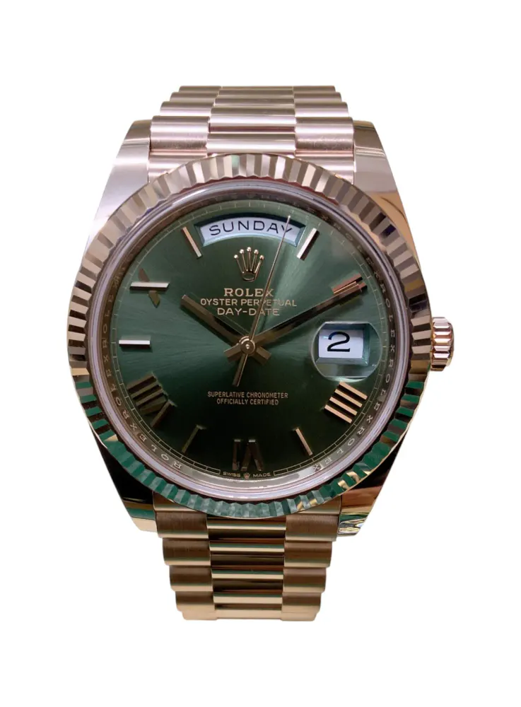 Rolex Day-Date 40 228235 — 2022 — Excellent