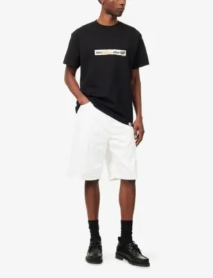 CARHARTT WIP Bumper Sticker Short-Sleeve Cotton T-Shirt detail 2