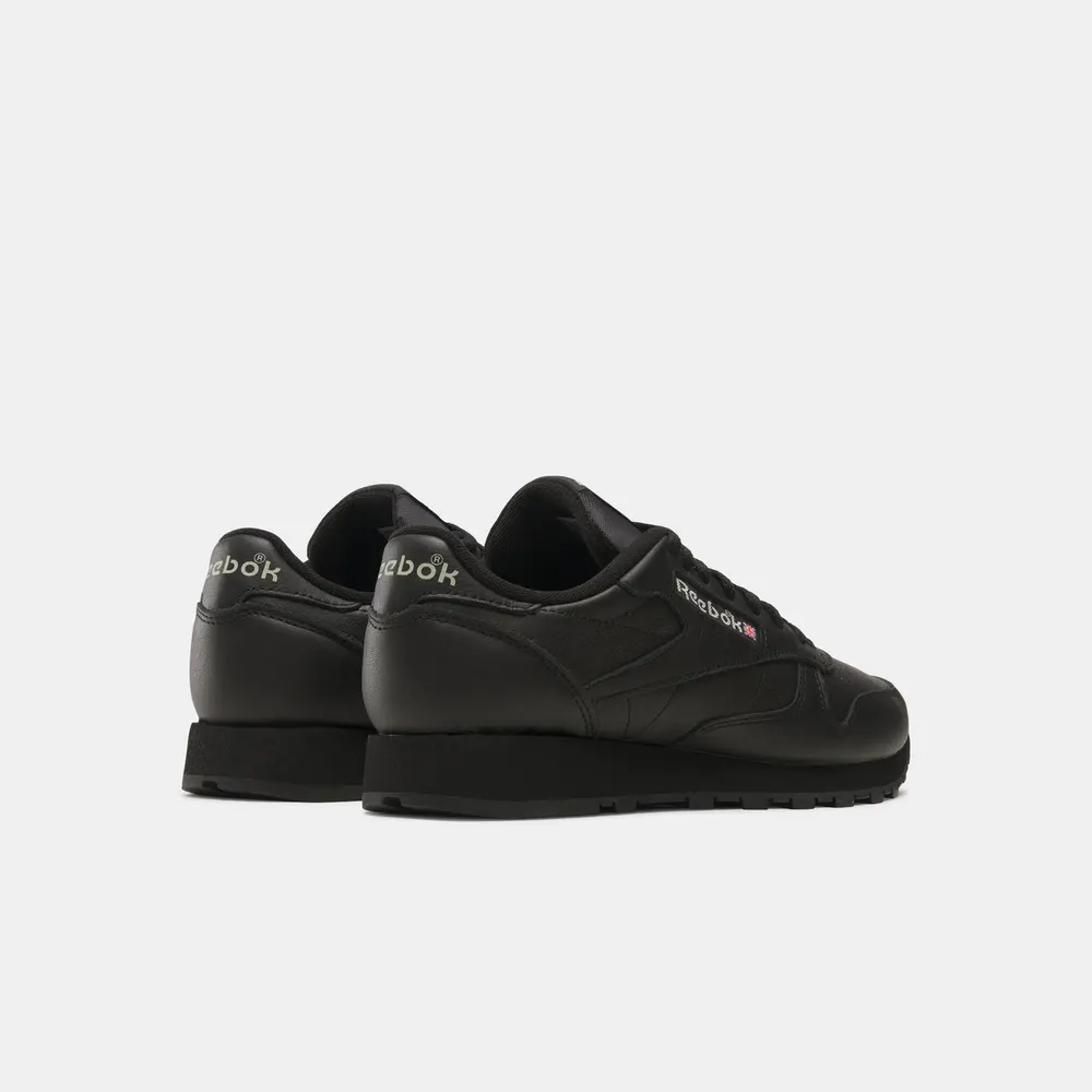 Reebok Reebok Classic Leather/Cblack/Cblack/Pugry in Black, additional product view 2
