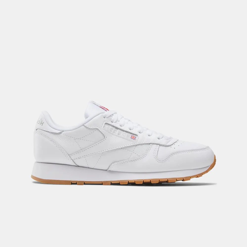Reebok Reebok Classic Leather/Cblack/Cblack/Pugry in White/Gum – Footwear