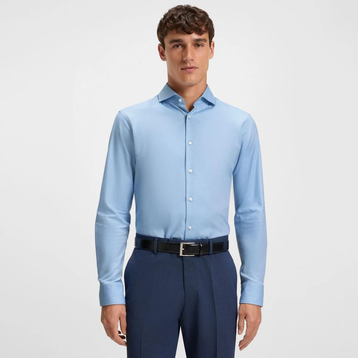 Boss Boss H-Joe-Spread-C1-222 10242063 0 Oxford Shirt Mens