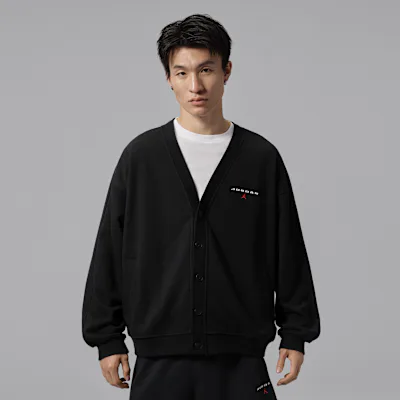Jordan Flight Men's Cardigan - Black in Black – Nike men's and unisex