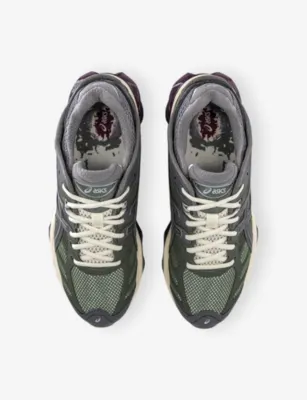 ASICS Gel-Kinetic 2.0 Woven Trainers - 9 in LICHEN GREEN BENIIMO PUR, additional product view 2