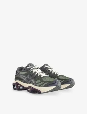 ASICS Gel-Kinetic 2.0 Woven Trainers - 9 in LICHEN GREEN BENIIMO PUR, additional product view 3