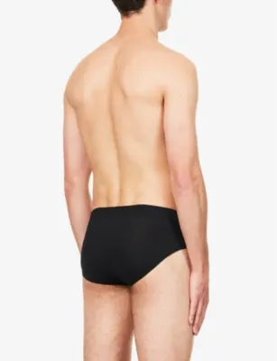 HANRO Logo stretch-jersey briefs detail 3