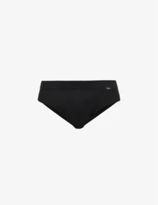 HANRO Logo stretch-jersey briefs