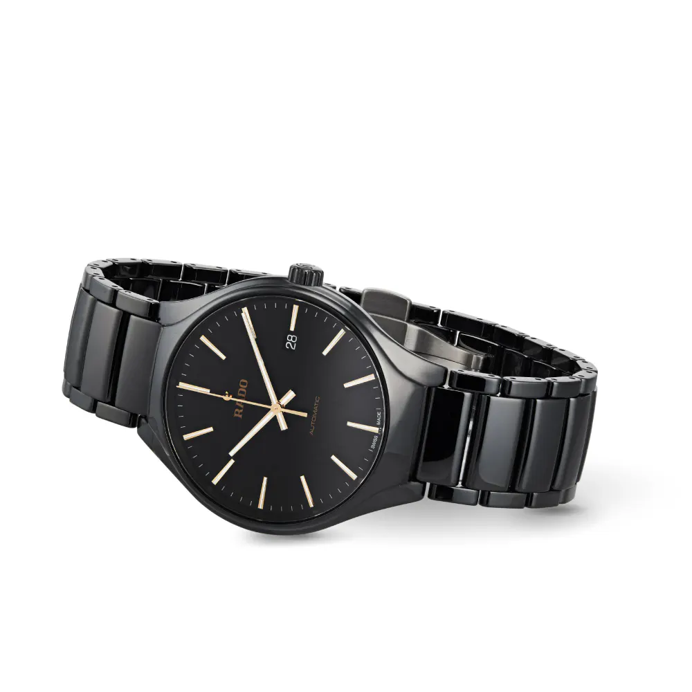 Rado True 40mm Unisex Watch in Black, additional product view 2