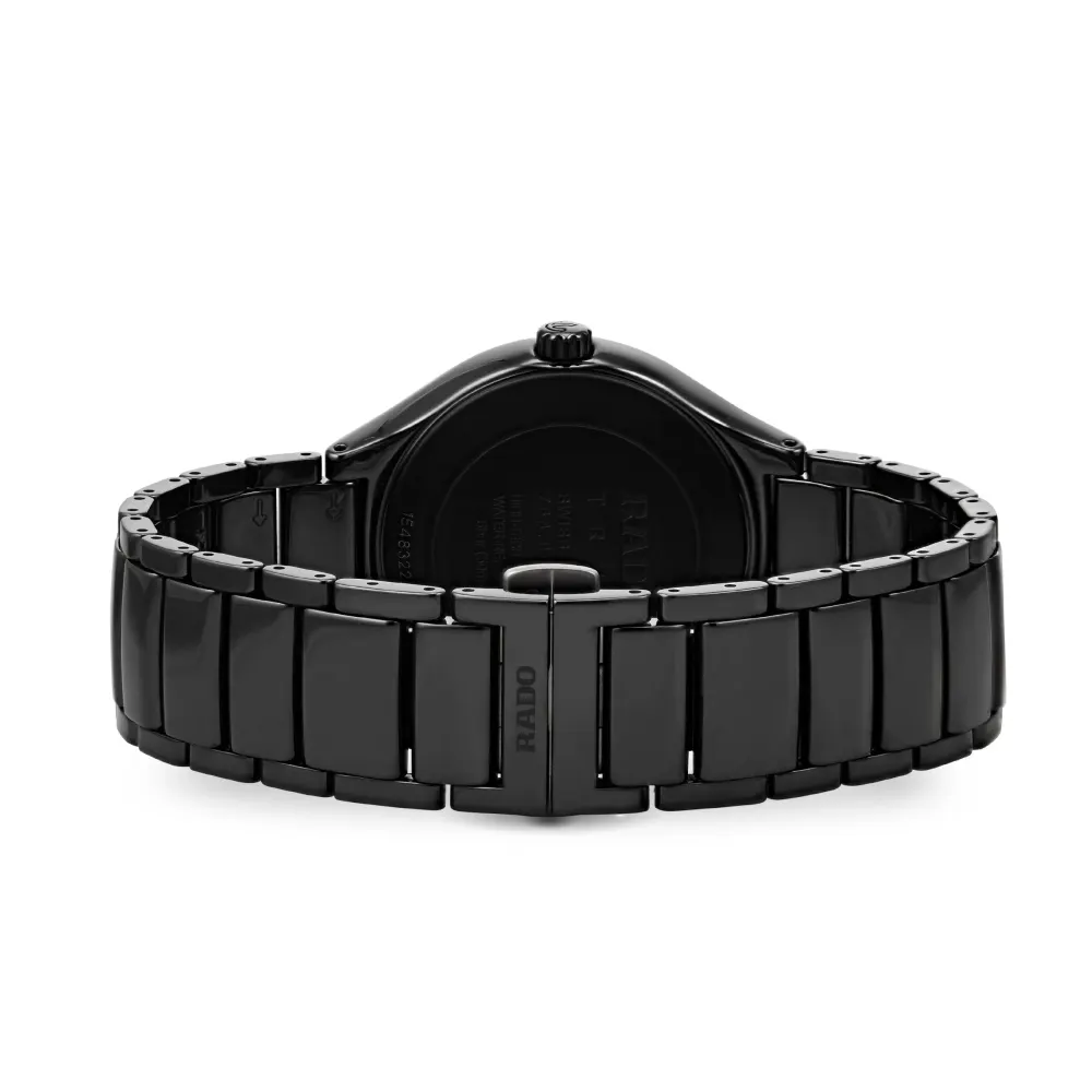 Rado True 40mm Unisex Watch in Black, additional product view 3