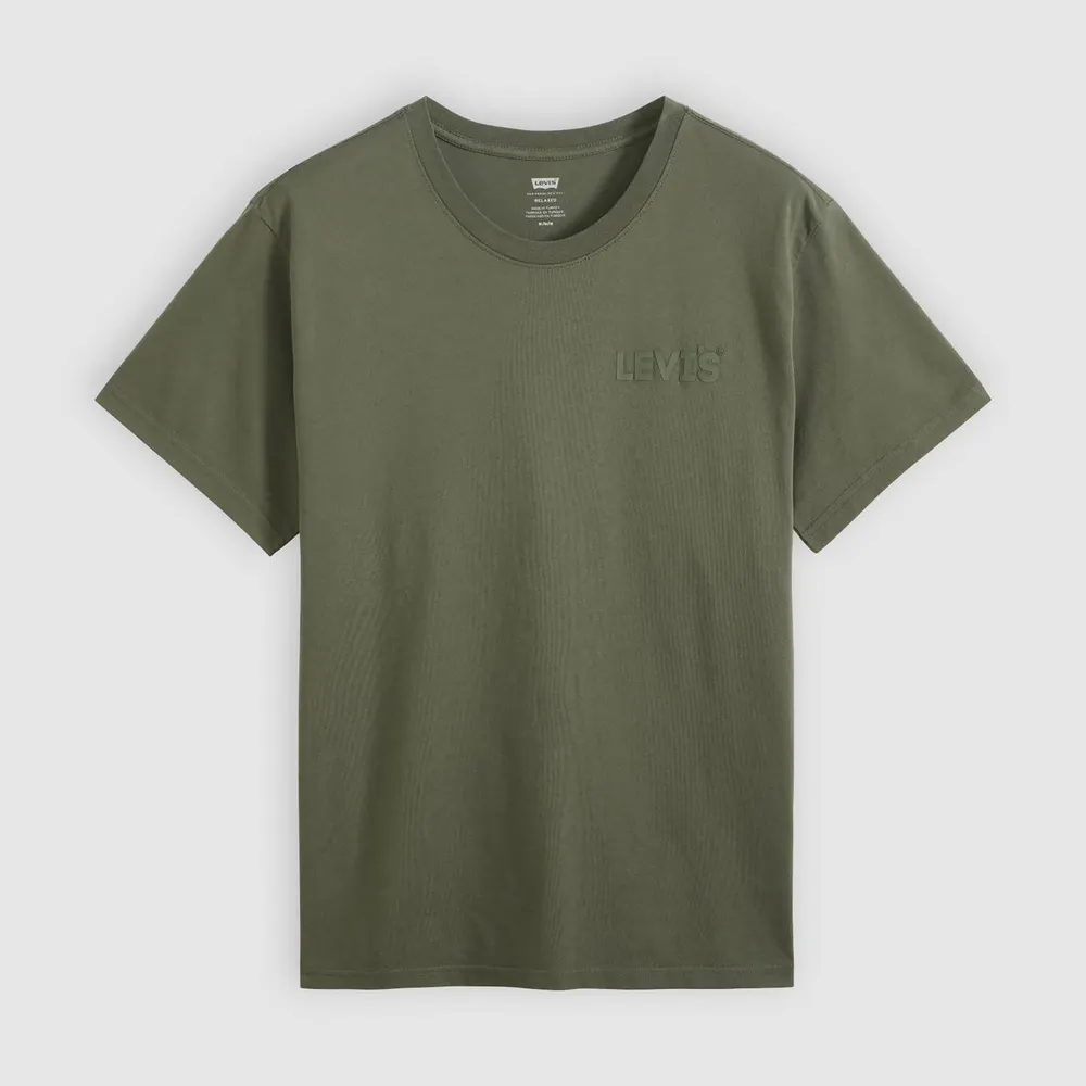 Levis Men's Headline Logo Cotton Relaxed-Fit T-Shirt