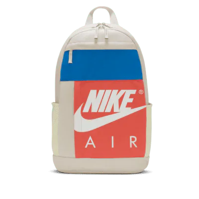 Nike Backpack (21L) - Light Bone/Magic Ember/White
